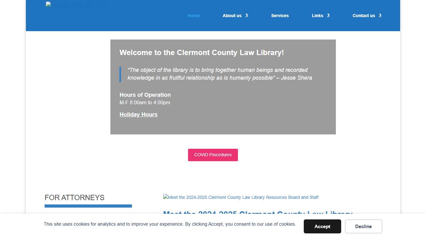 Clermont County Law Library